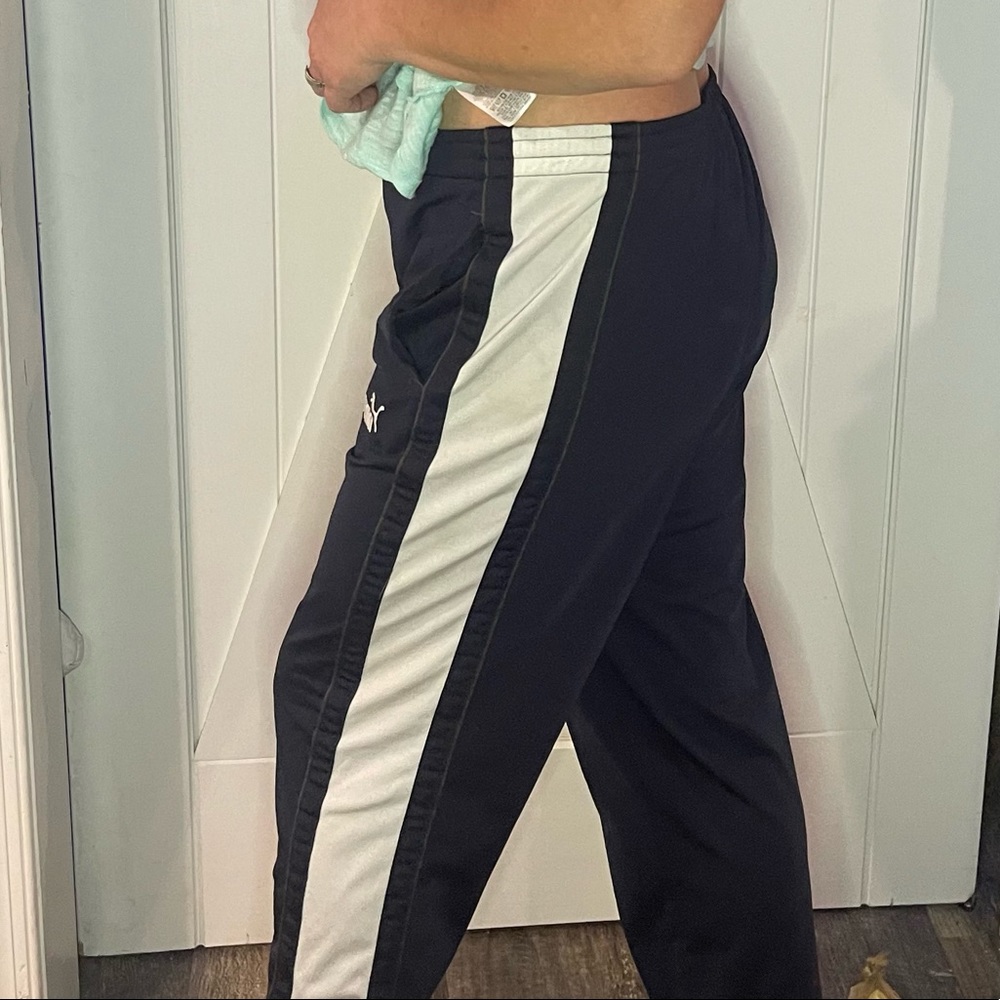 { Vintage Mens/Womens Puma Drawstring Baggy Straightleg Trackpants/Joggers